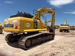 Used Komatsu in yard